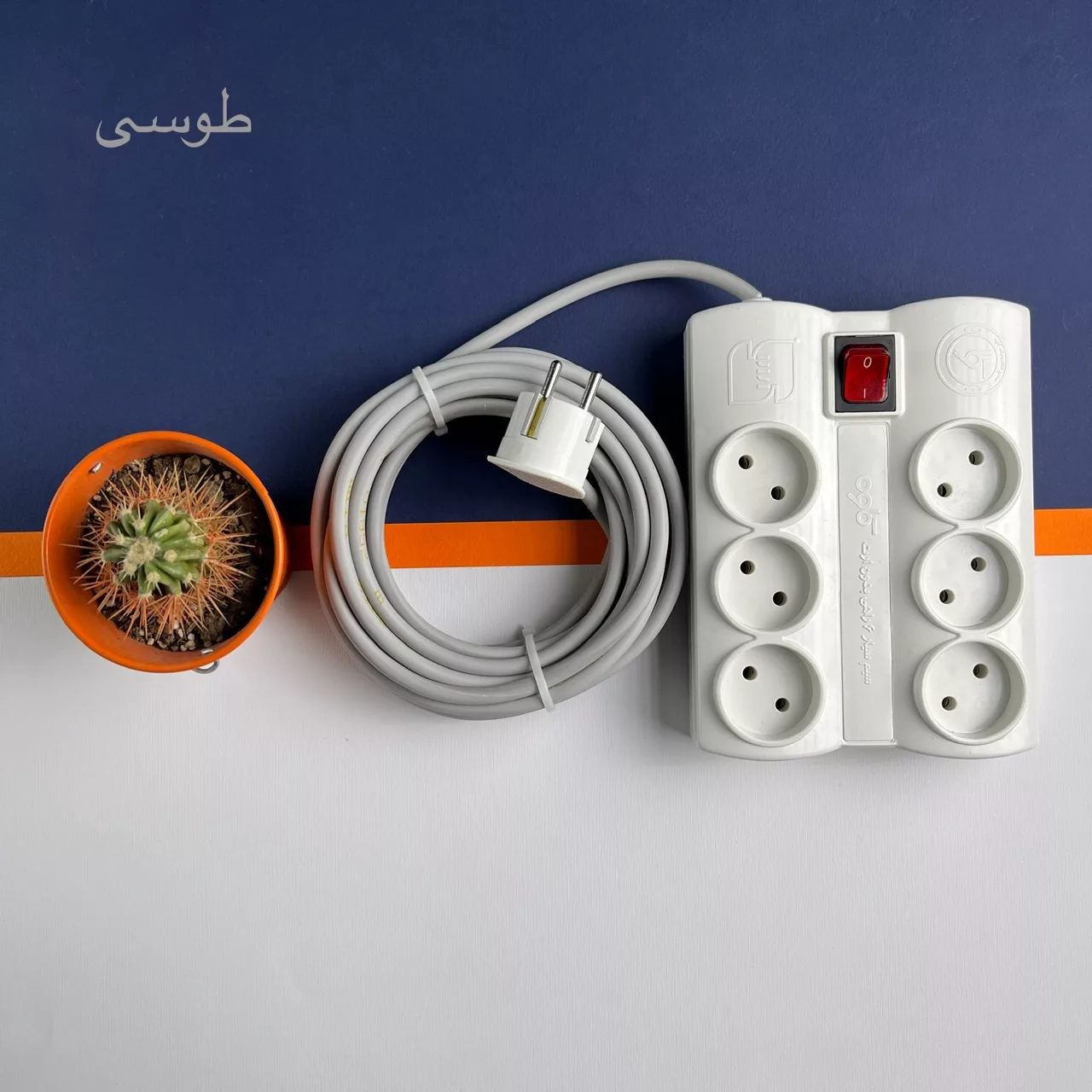 چندراهی برق کاوه مدل MR.6.KV.215.40M طول 40 متر