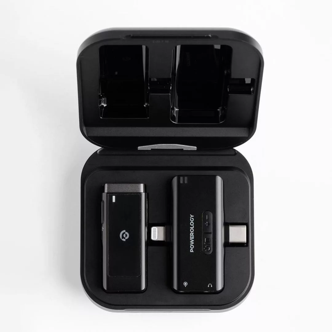ست میکروفن بی سیم پاورولوجی مدل Lavalier - MFI Pwmic