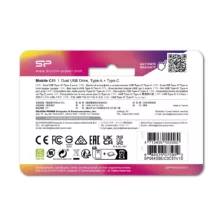 فلش مموری USB 3.2 سیلیکون پاور مدل C51 ظرفیت 256 گیگابایت