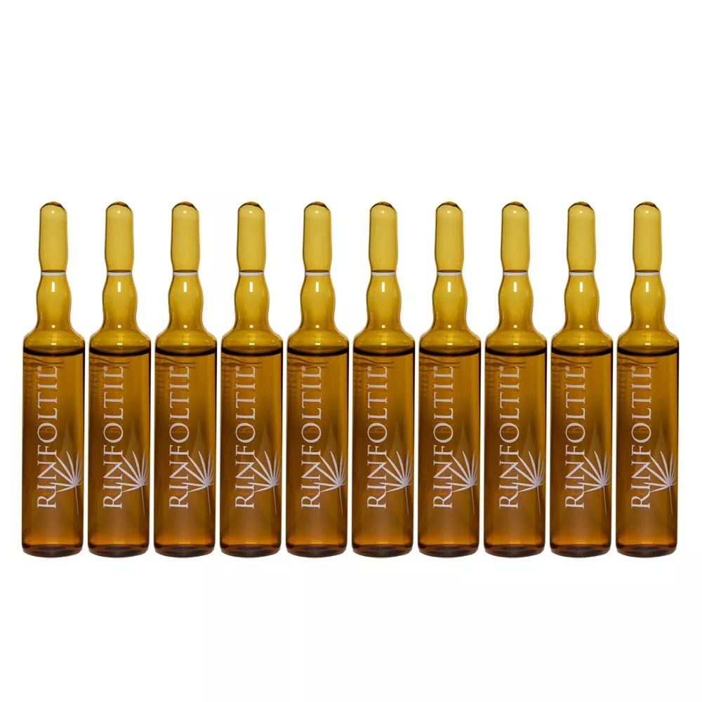 محلول تقویت کننده مو رینفولتیل مدل Intensive Phials حجم 10 میلی لیتر بسته 10 عددی