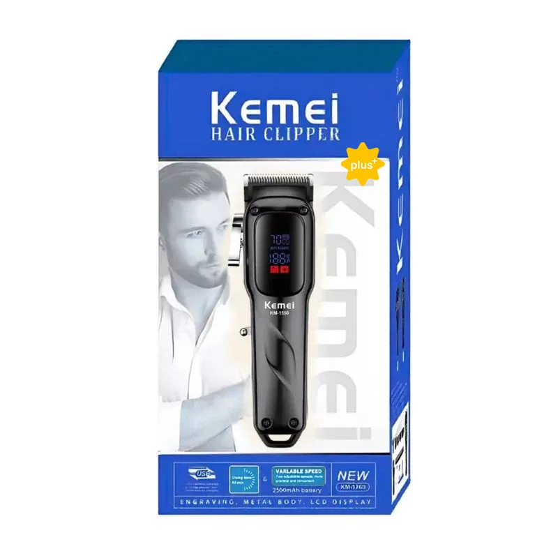 ماشین اصلاح موی سر و صورت شارژی کیمی مدل KM-1550plus