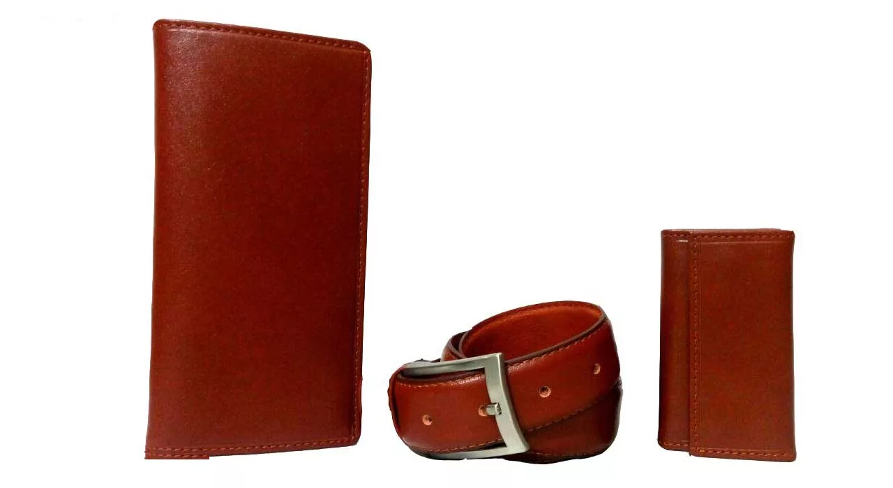 ست هدیه چرمی زانکو چرم مدل 203-E