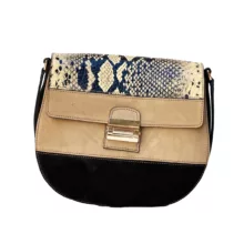 کیف دوشی زنانه مدل پوست ماری