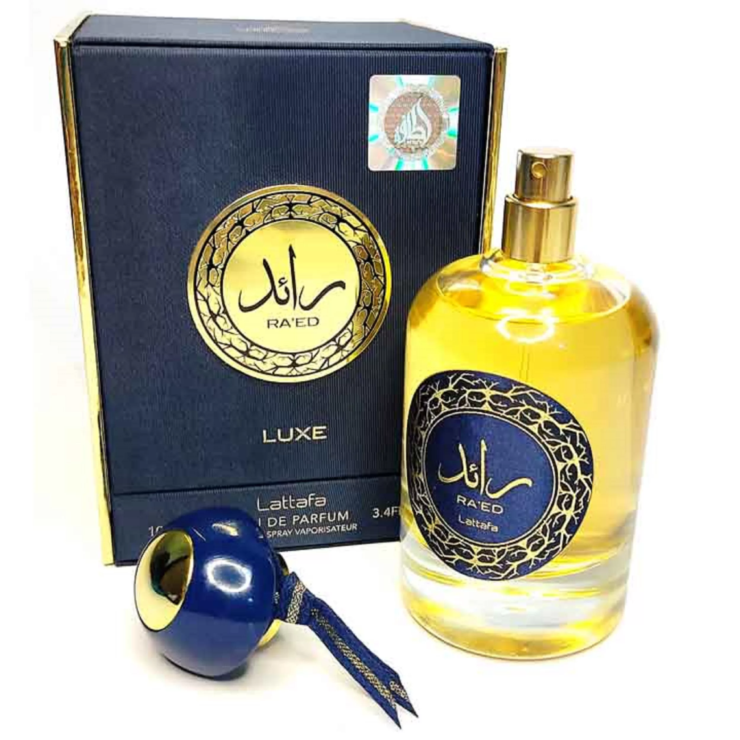 ادو پرفیوم مردانه لطافه مدل رائد حجم 100 میلی لیتر