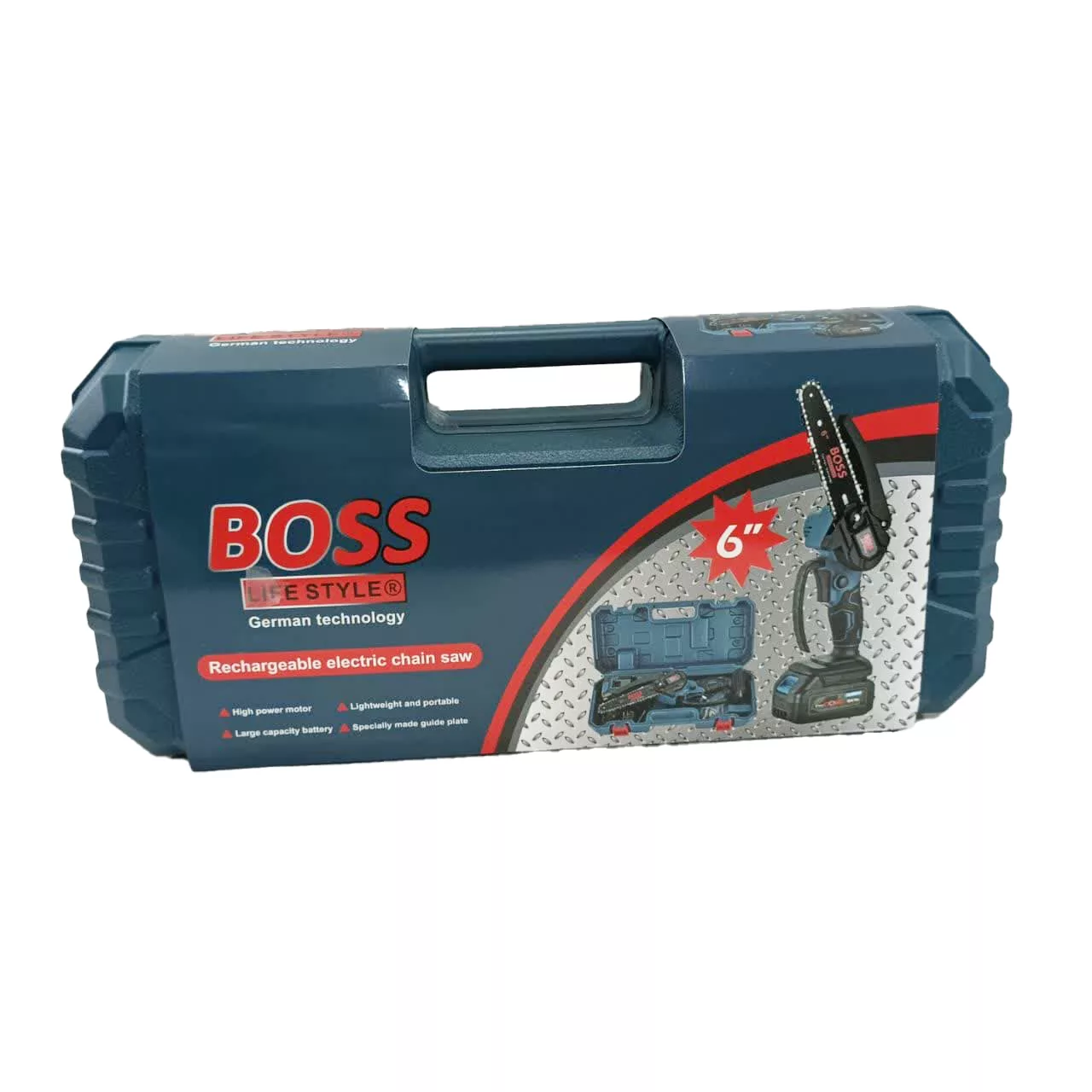 اره زنجیری شارژی باس مدل 15cm-single battery