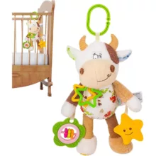 جغجغه هپی مانکی طرح گاو کد TMH168278-6A