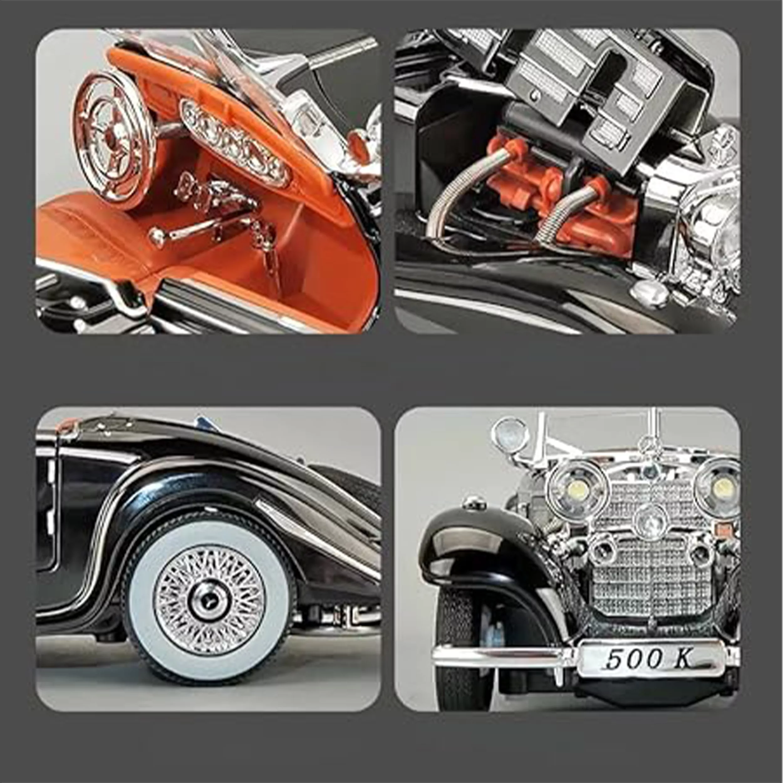 ماکت ماشین مدل مرسدس بنز 500