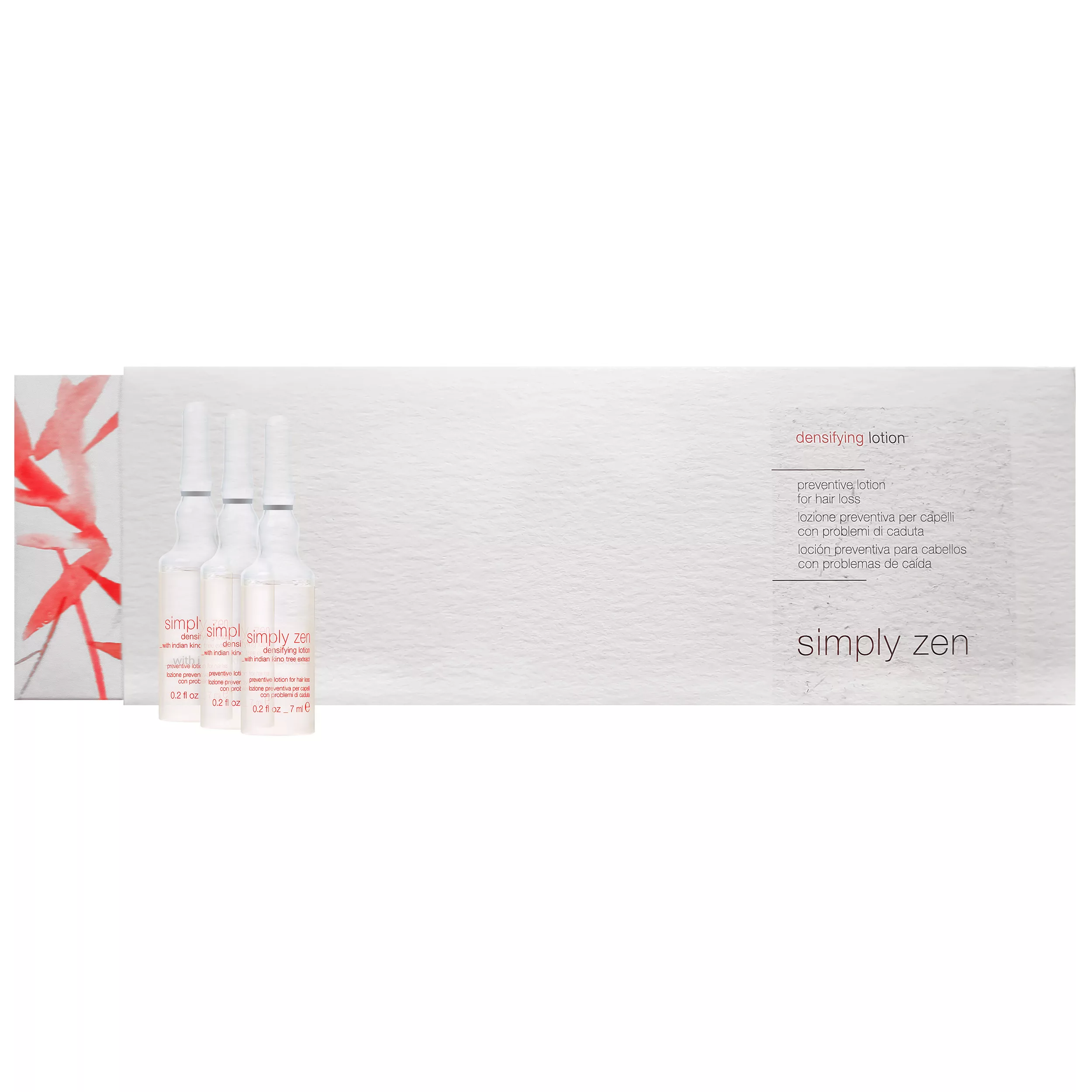 سرم ضد ریزش مو سیمپلی زن مدل ماینوکسیدیل کافئین حجم 7 میلی لیتر بسته 24 عددی