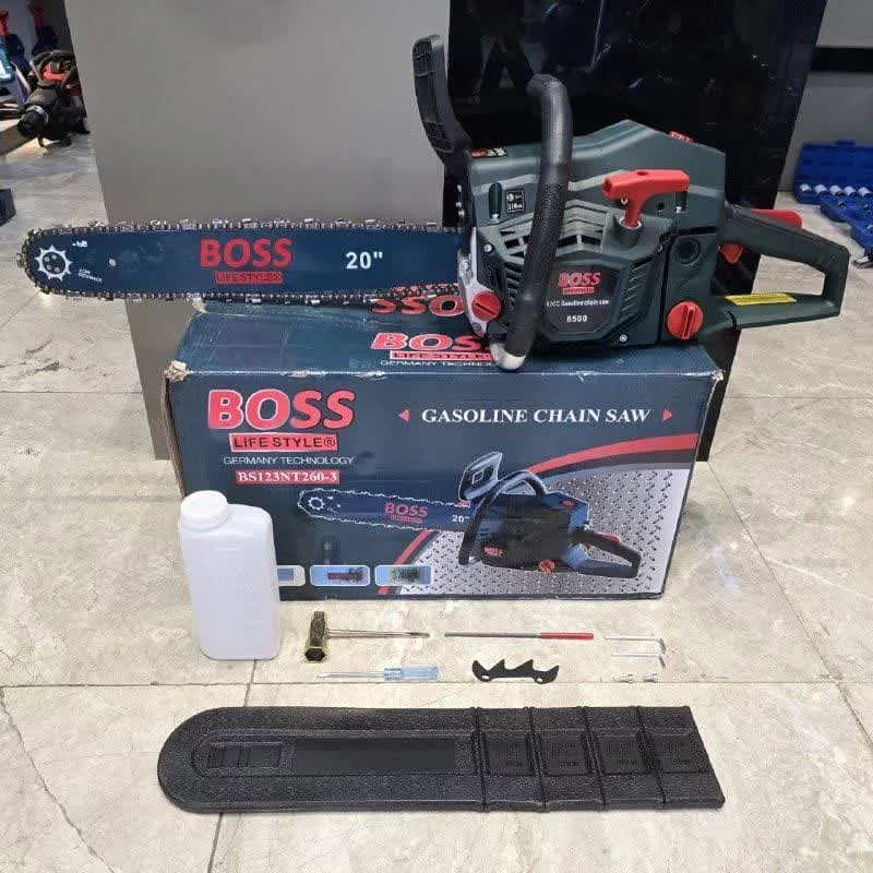 اره زنجیری بنزینی باس مدل BS123NT260-3