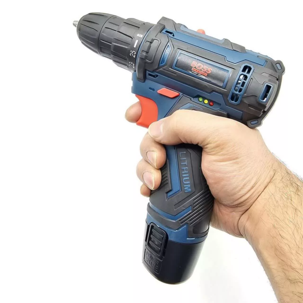 دریل شارژی باس مدل 18V مجموعه 27 عددی