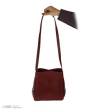 کیف رودوشی زنانه کایا چرم مدل K630-corco-crimson