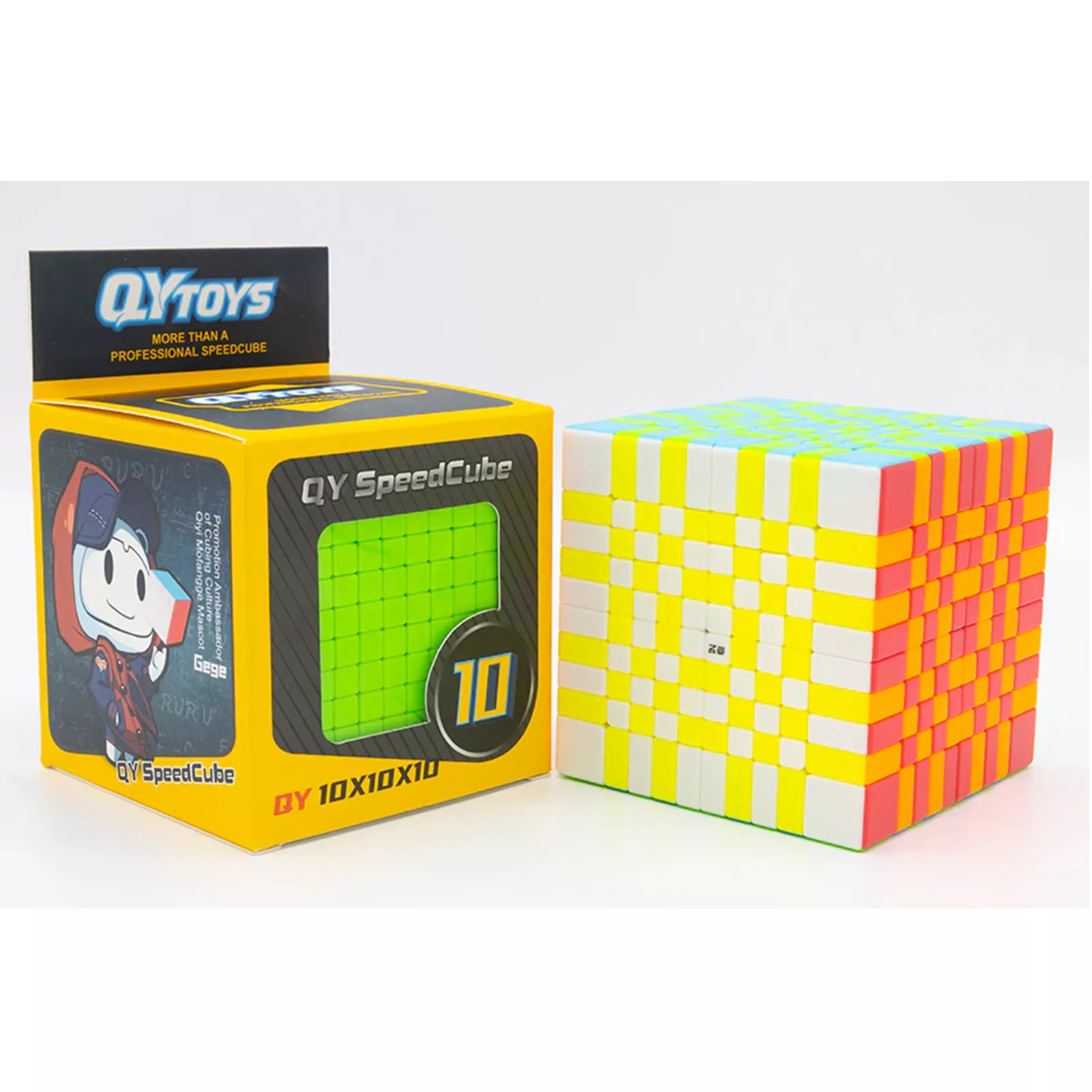 مکعب روبیک چی ای مدل کای وای 10×10 QY