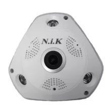 دوربین مداربسته تحت شبکه ان آی کی مدل IP FISH EYE 335 _ 5MP