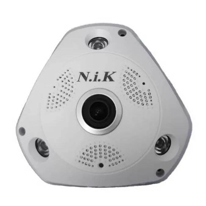 دوربین مداربسته تحت شبکه ان آی کی مدل IP FISH EYE 335 _ 5MP