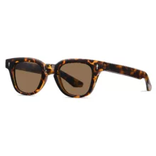 عینک آفتابی مستطیلی آلبرت وگ مدل S31110-C2 Acetate Avantgarde Visionary