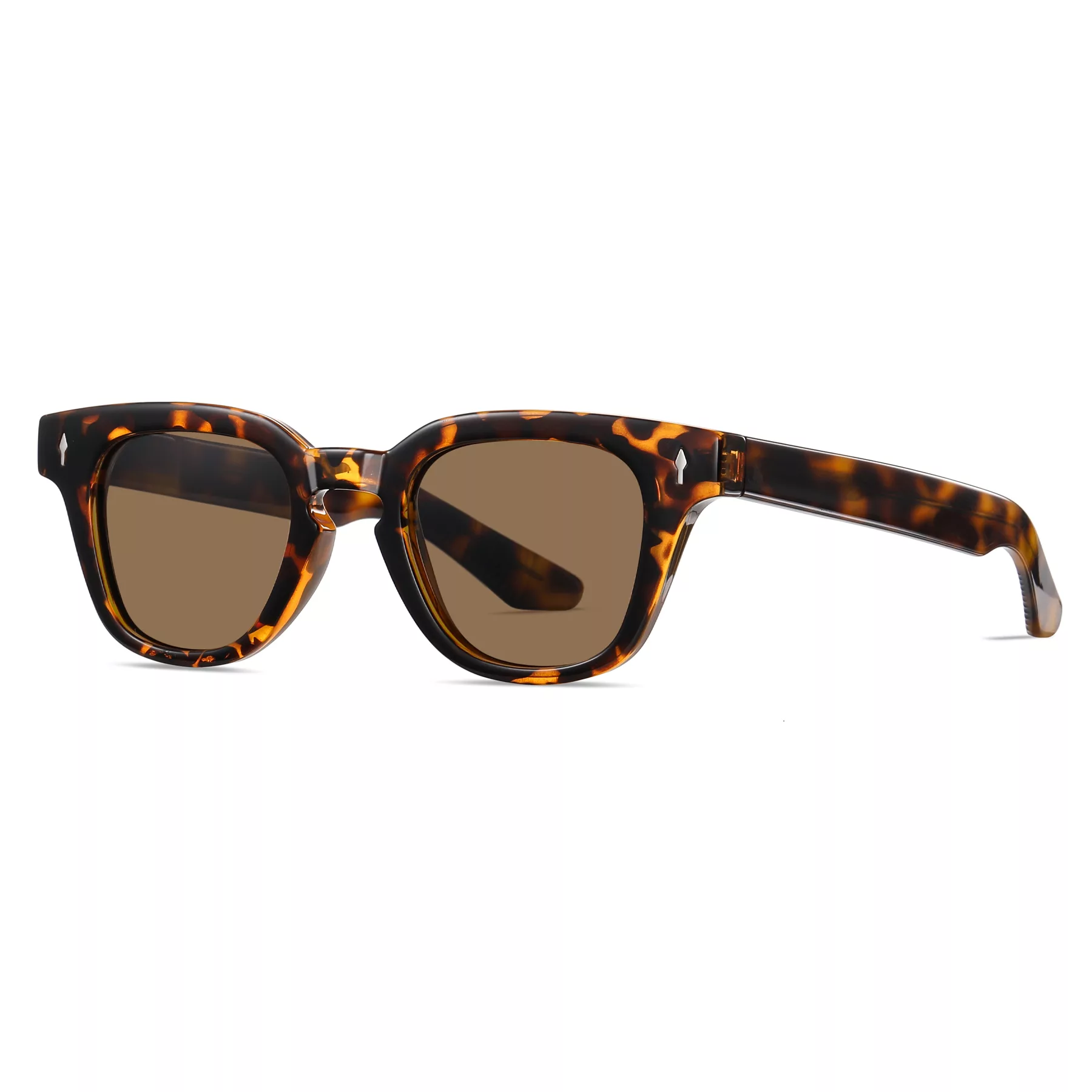 عینک آفتابی مستطیلی آلبرت وگ مدل S31110-C2 Acetate Avantgarde Visionary