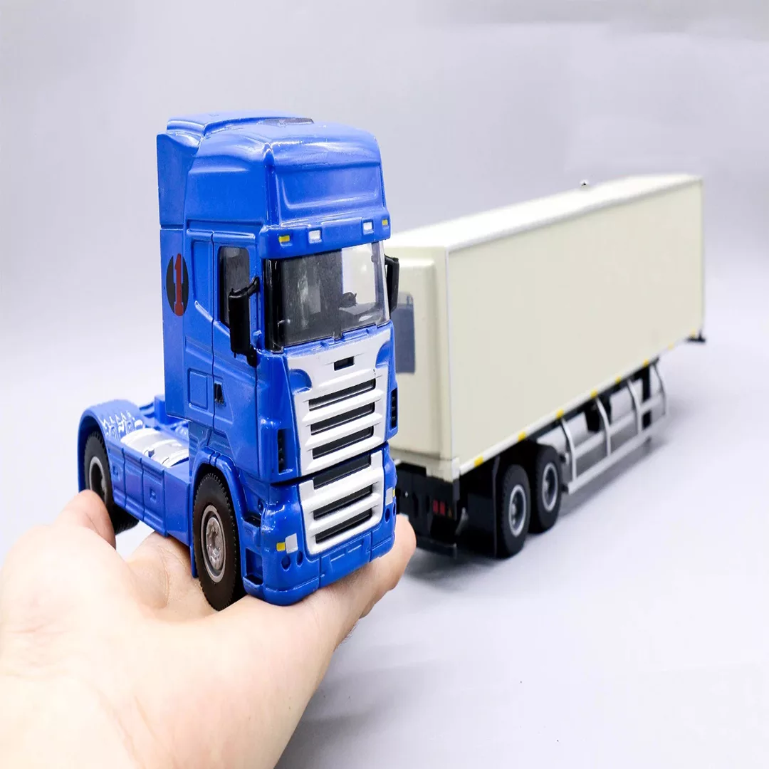 ماشین بازی مدل engineering container truck
