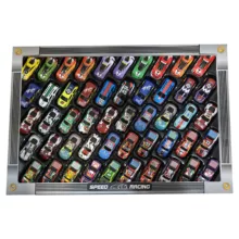 ست 50 تکه ماشین بازی مدل SPEED RACING کد 1-668