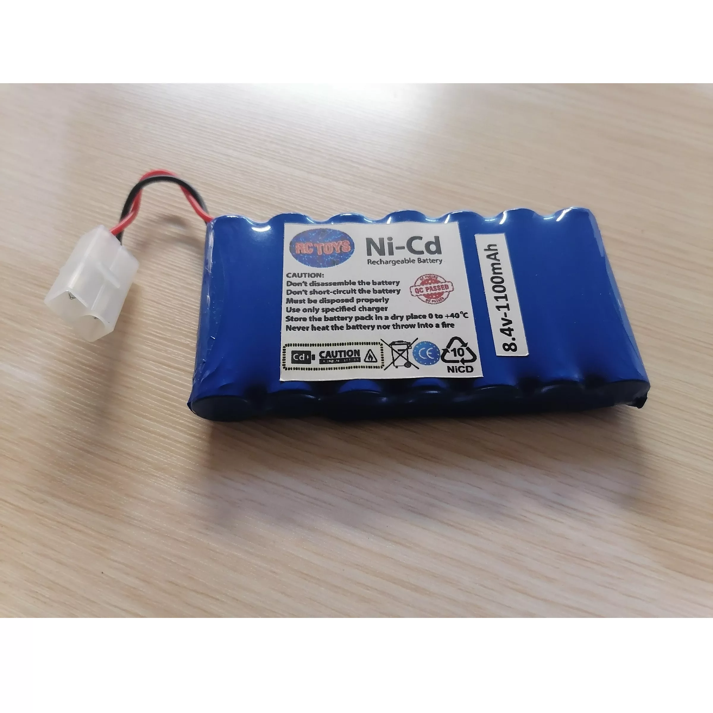 باتری ماشین کنترلی مدل RCT-8.4v-1100-SM به همراه سوکت TAMYA دوپین