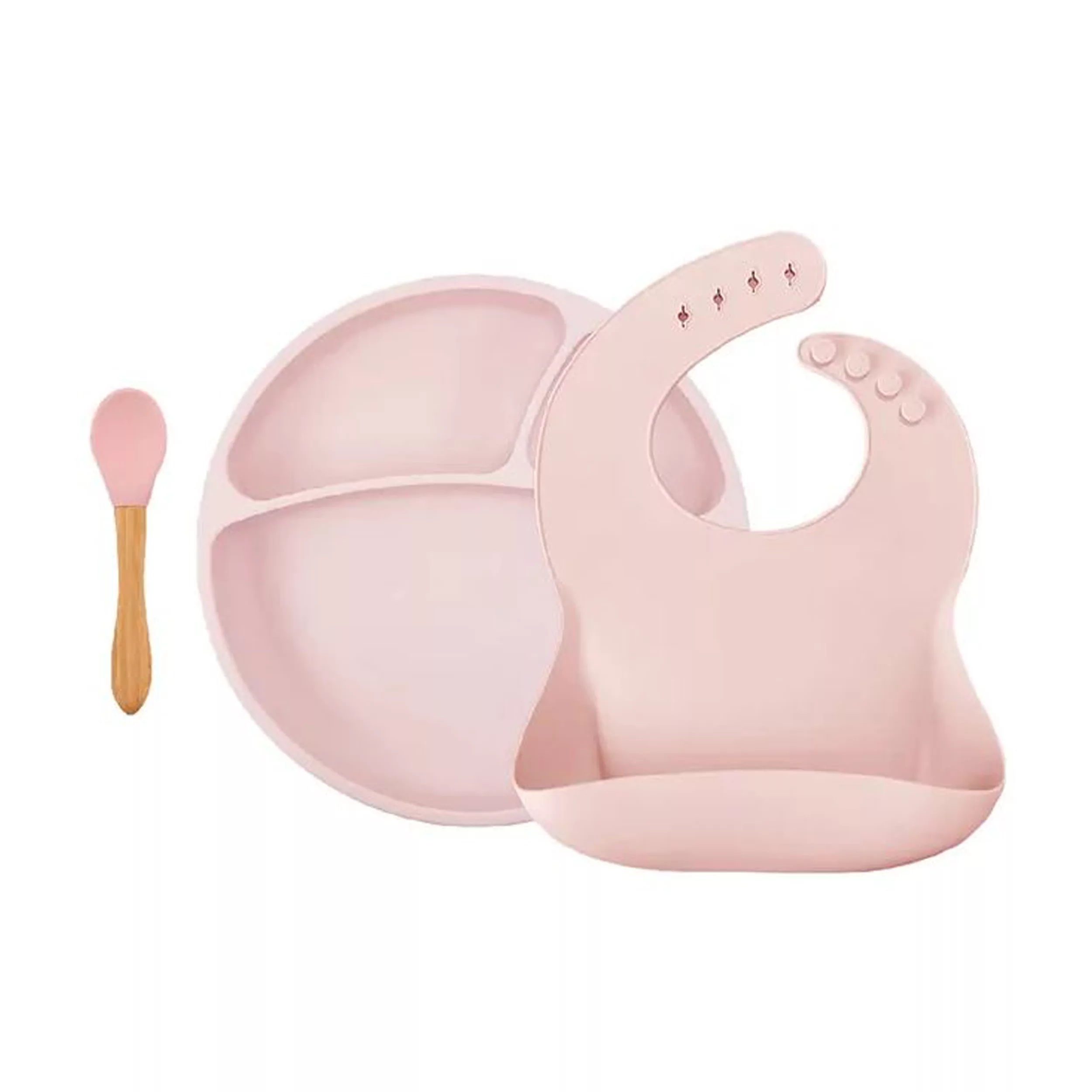 ست ظرف غذا کودک مینیک اوی اوی مدل Oi70020 مجموعه 3 عددی