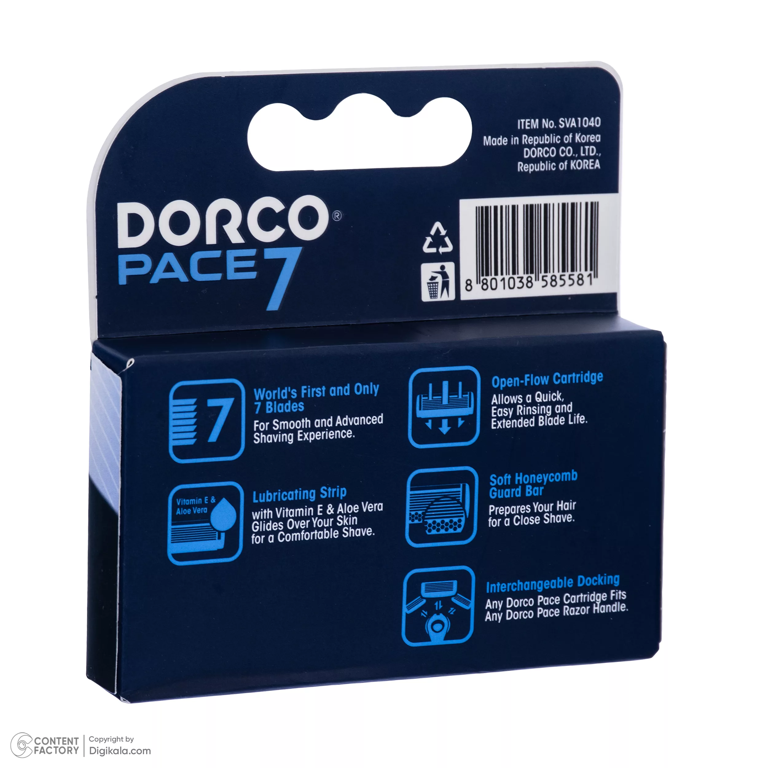 تیغ یدک دورکو مدل pace 7 بسته 4 عددی