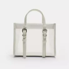 کیف دستی زنانه استرادیواریوس مدل Mesh tote 2025