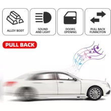 ماکت ماشین ناب سل مدل بنز فلزی سقف کهکشانی BENZ E300 به همراه جاسوییچی