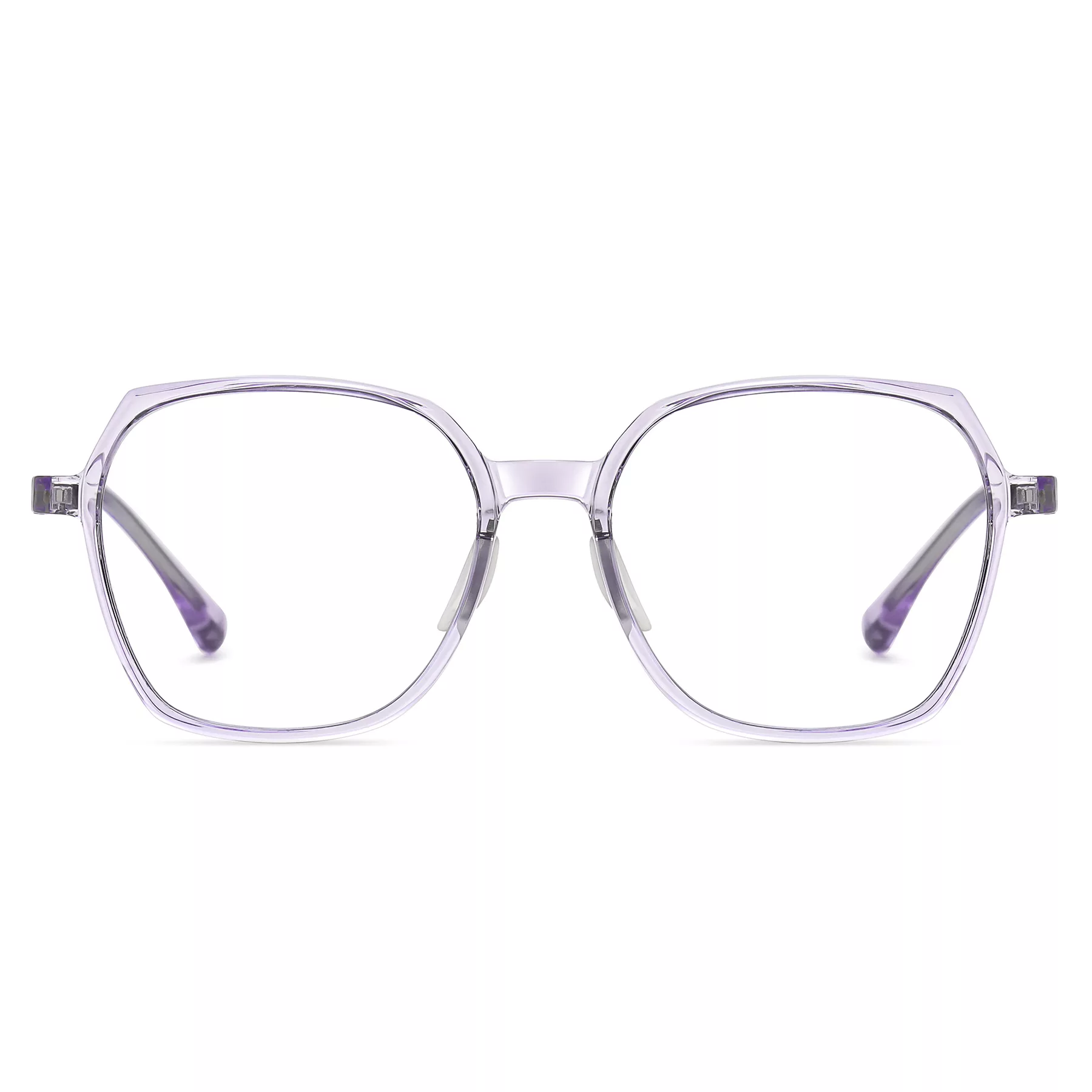 فریم عینک طبی چند ضلعی مدل TRLD208C122P81 مناسب برای صورت گرد و بیضی