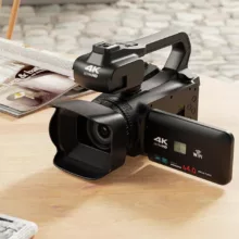 دوربین فیلم برداری مدل 4K Ultra HD 64MP Streaming 60fps With 64G SD Card