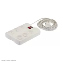 شش راهی برق کاوه مدل KV.6.TM.25M طول 25 متر