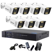 سیستم امنیتی کامل دوربین مداربسته اکسس لینک مدل AHD PACKAGE WARM 07 مجموعه 7 عددی