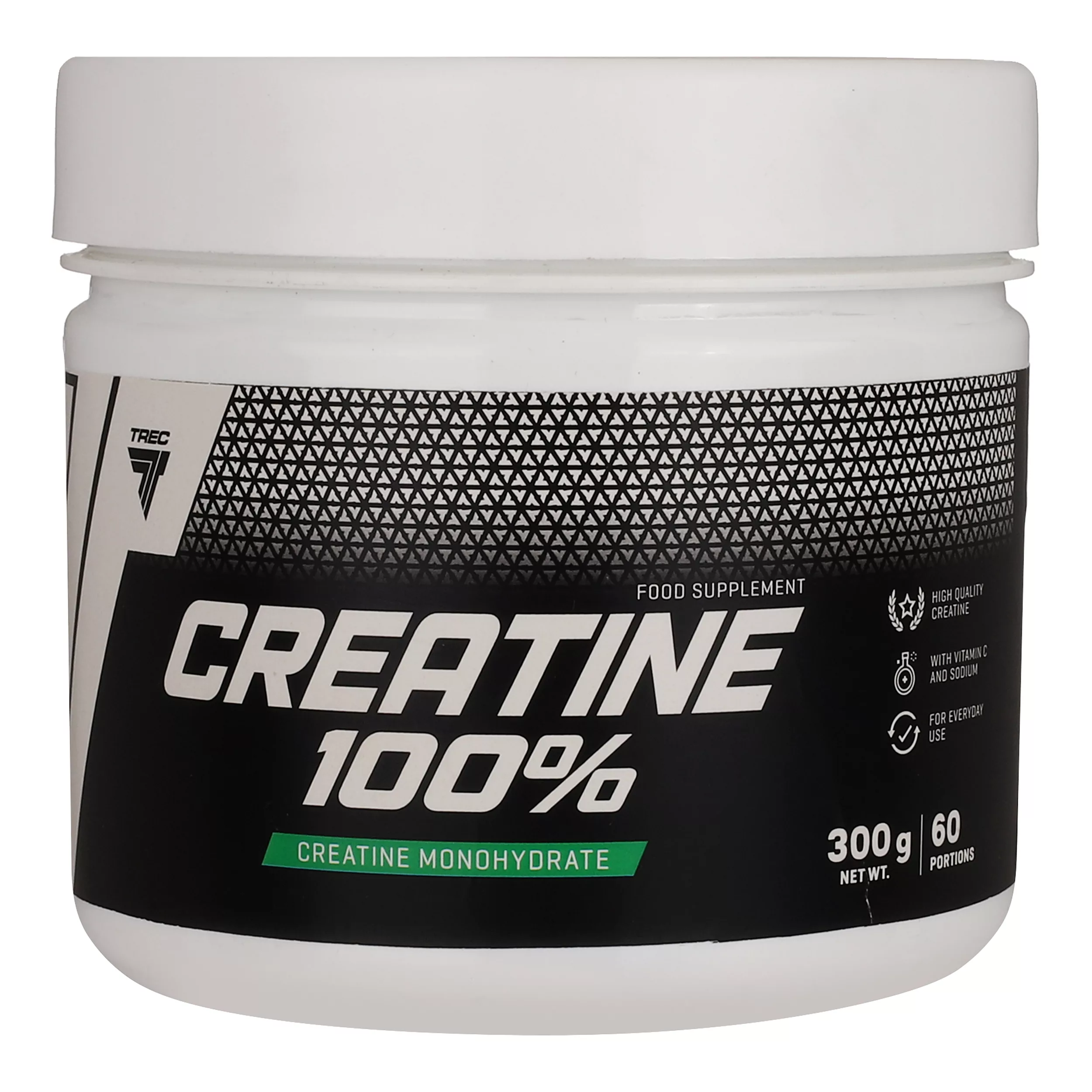 پودر کراتین مونوهیدرات 100% High Quality ترک نوتریشن - 300 گرم