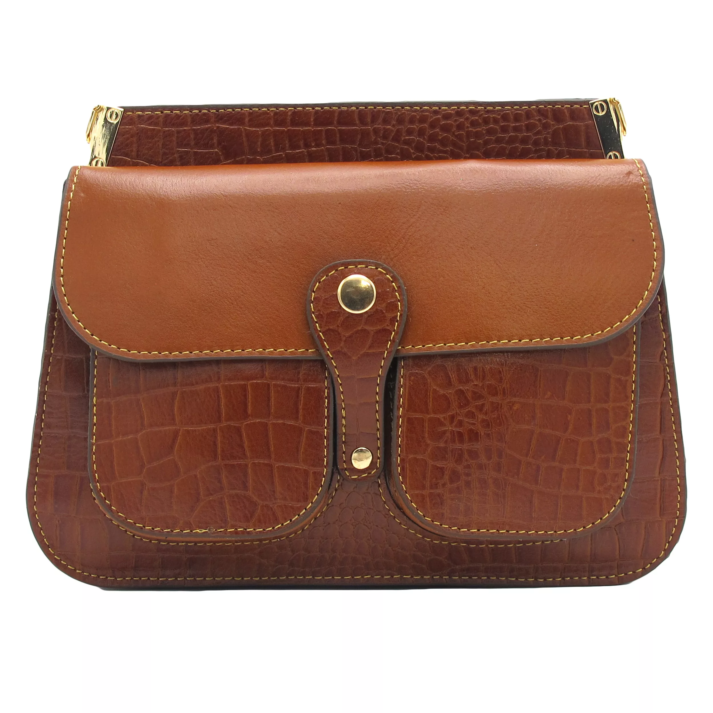 کیف رودوشی زنانه مدل چرم طبیعی کد MRS116C