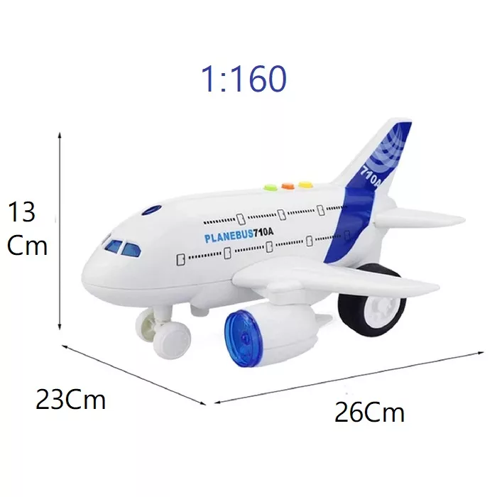 هواپیما بازی مدل موزیکال طرح مسافربری کد 720A