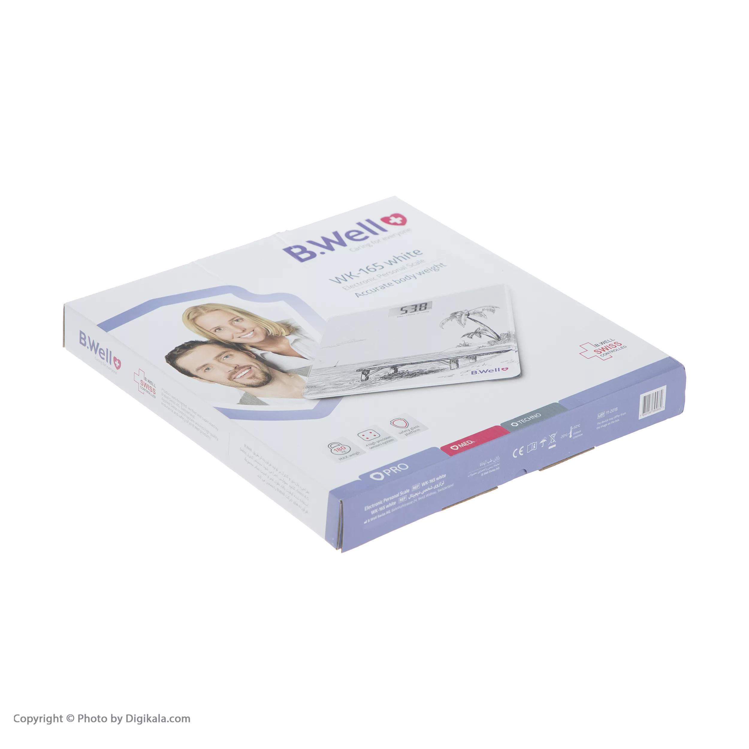 ترازو دیجیتال بی ول مدل WK-165W