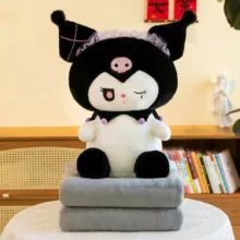 عروسک مدل کرومی چشمکی پتودار کد S4 ارتفاع 45 سانتی متر