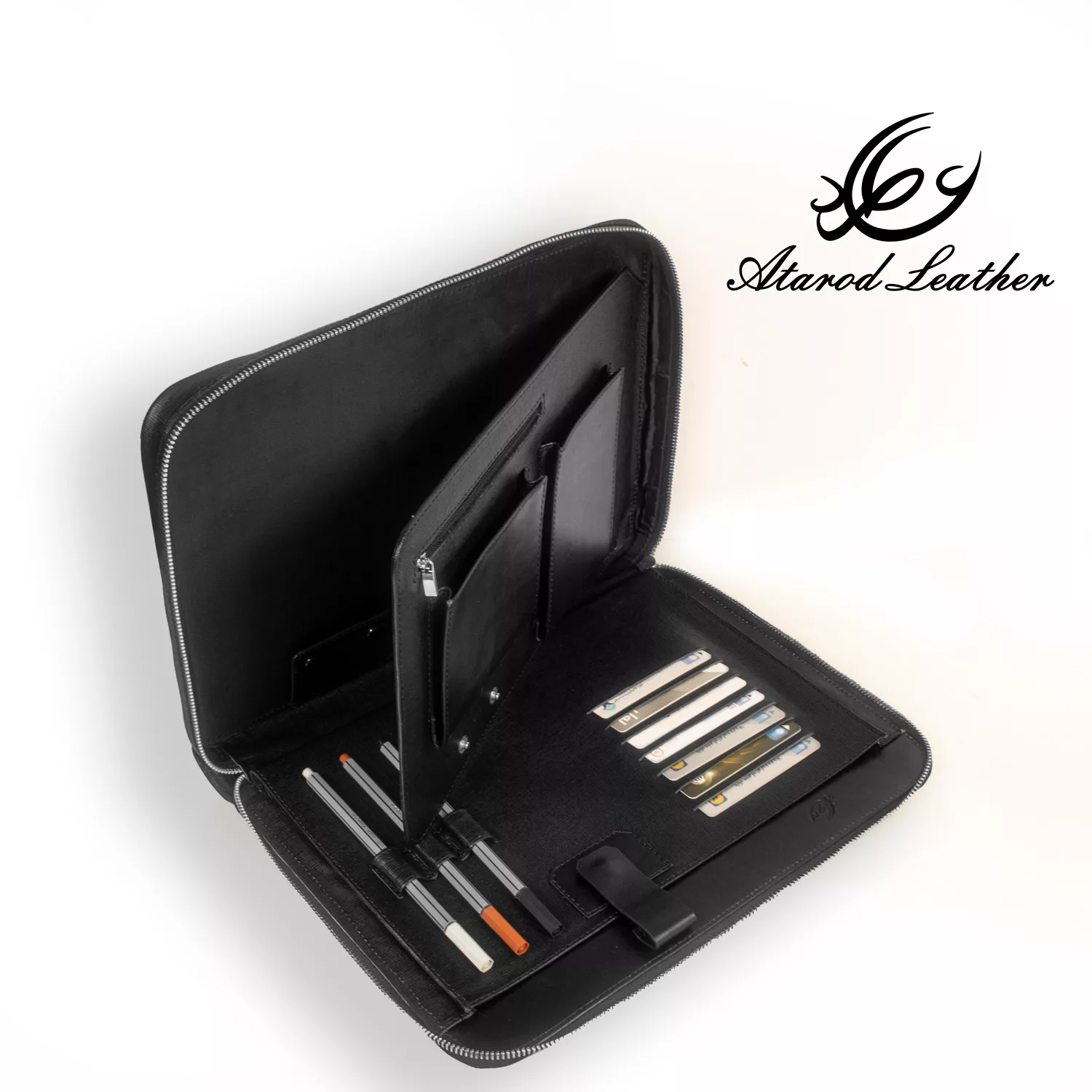 کیف دستی چرم عطارد مدل چرم طبیعی کد K36