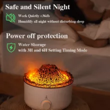 دستگاه بخور سرد طرح آتشفشان در حال فوران مدل V21B