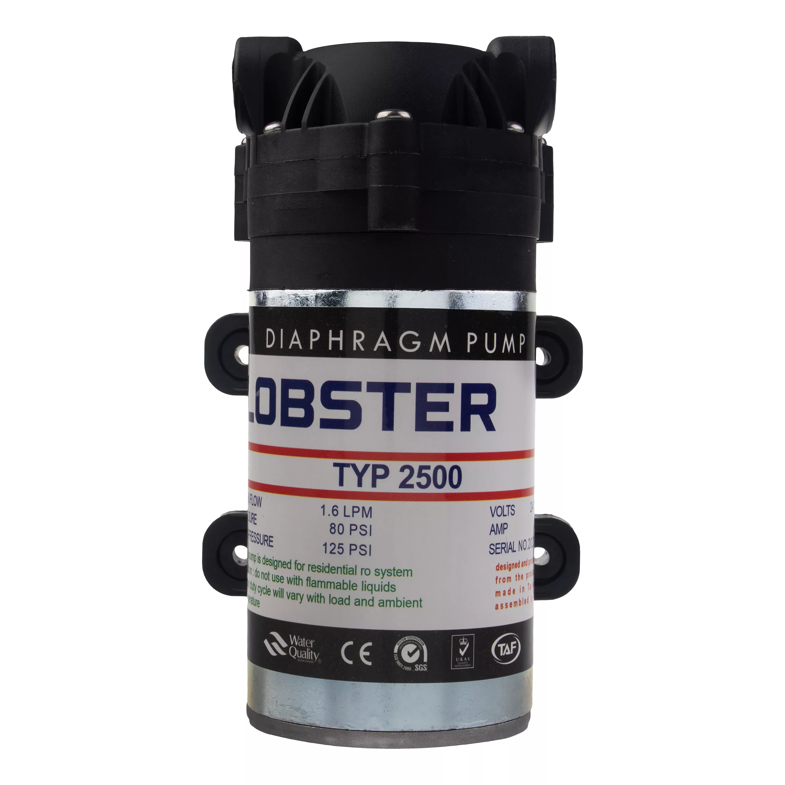 پمپ دستگاه تصفیه آب لابستر مدل PSI-125 به همراه ترانس
