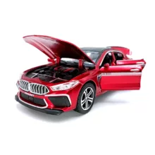 ماکت ماشین مدل عقبکش فلزی موزیکال BMW MANHART M8