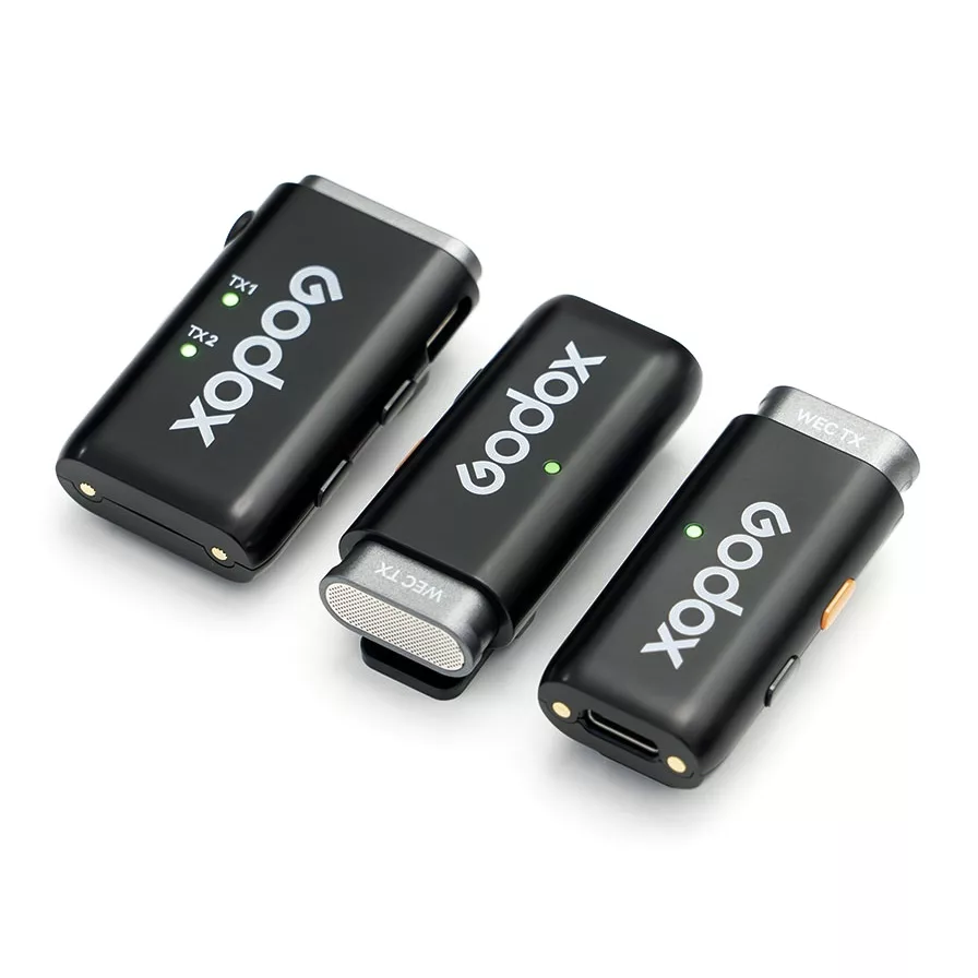 ست میکروفن بی سیم گودکس مدل WEC Kit2 با درگاه اتصال جک ۳.۵ میلی‌متری