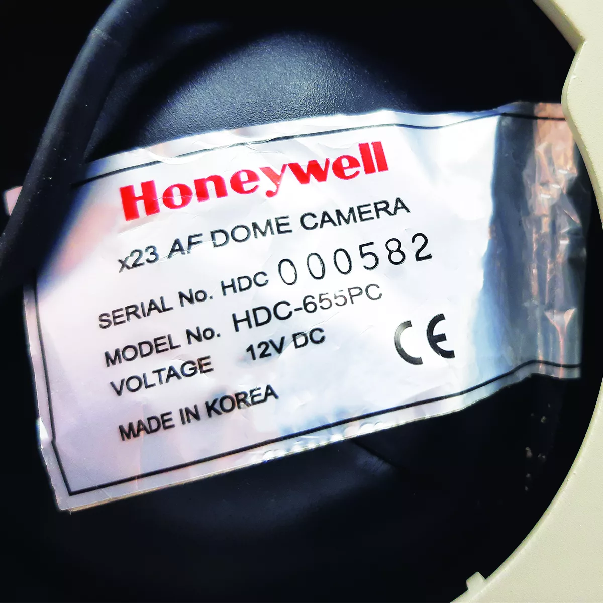 دوربین مداربسته آنالوگ هانیول مدل HDC-655PC