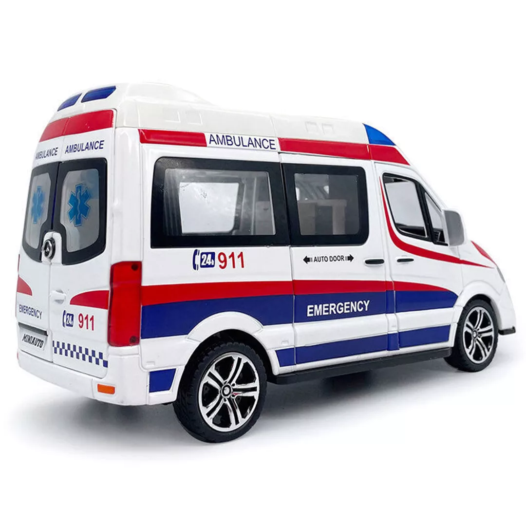 ماشین بازی مدل 911 Ambulance benz