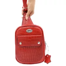 کوله پشتی نیاز چرم مدل NZ2205-GHE