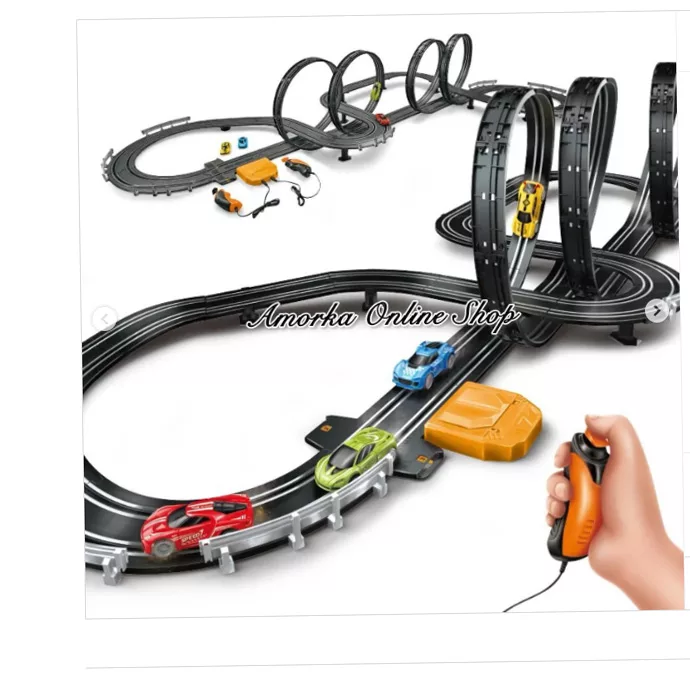 کیت ماشین بازی مدل ریسینگ سوبا طرح چهار لوپ کد A64-9A-960CM
