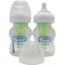 شیشه شیر دکتر براونز مدل WB52600 بسته 2 عددی گنجایش 150 میلی لیتر