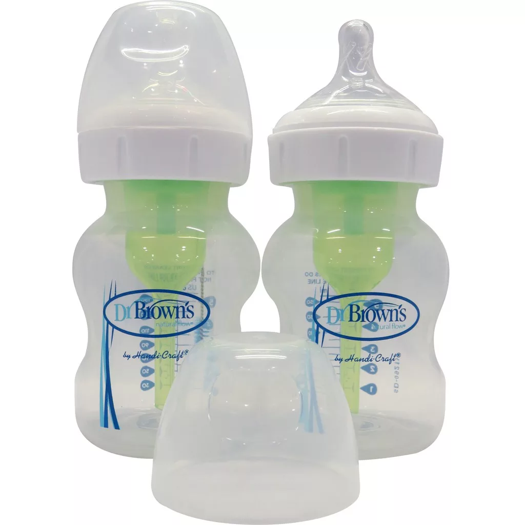 شیشه شیر دکتر براونز مدل WB52600 بسته 2 عددی گنجایش 150 میلی لیتر