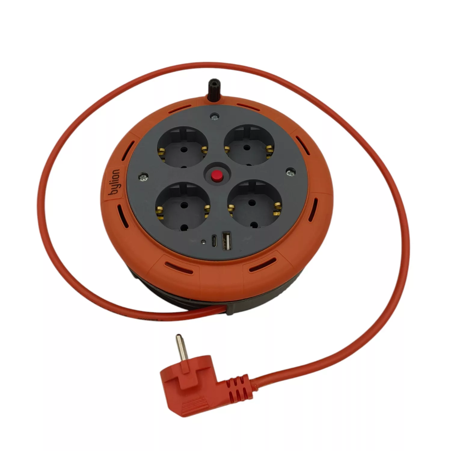 چندراهی برق بیلیون مدل قرقره PHE-05310-F USB-C