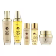 مجموعه مراقبت از پوست فارم استی مدل Honey and Gold Essential بسته 5 عددی