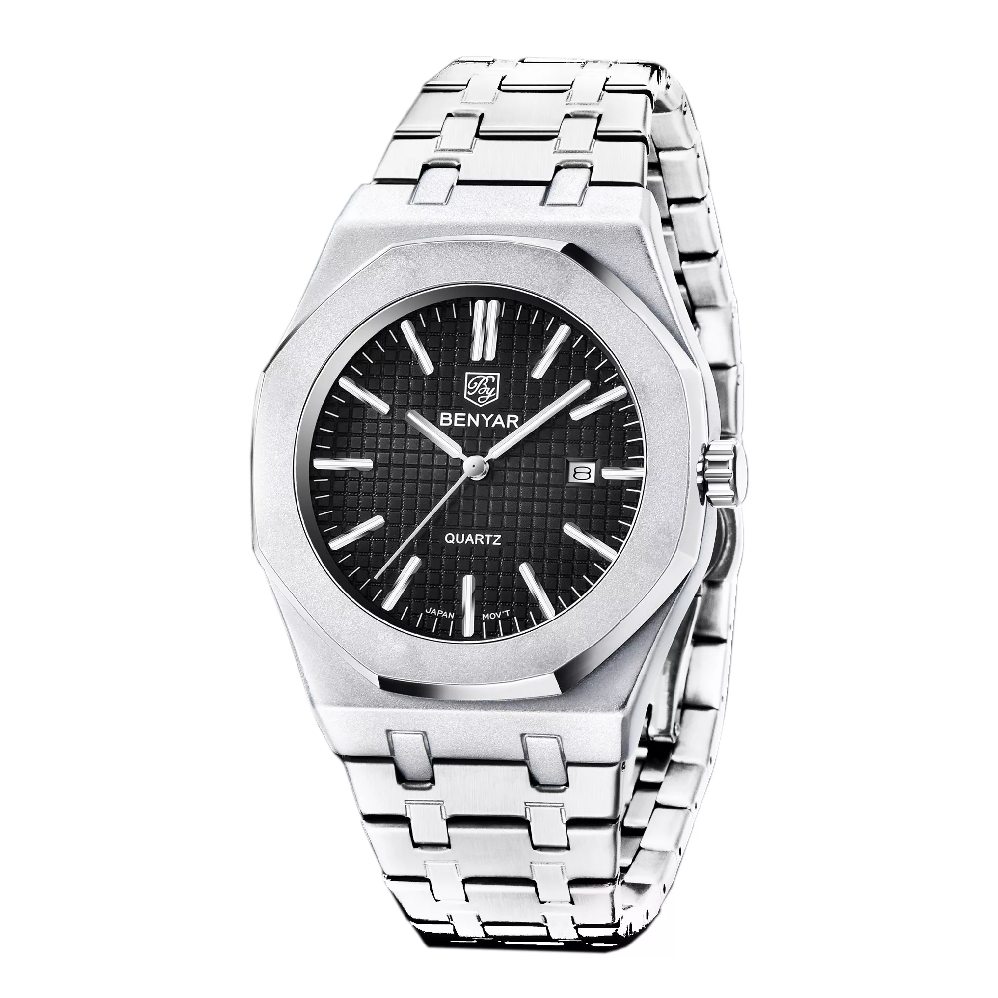 ساعت مچی عقربه‌ای کوارتز بنیار مدل 5156